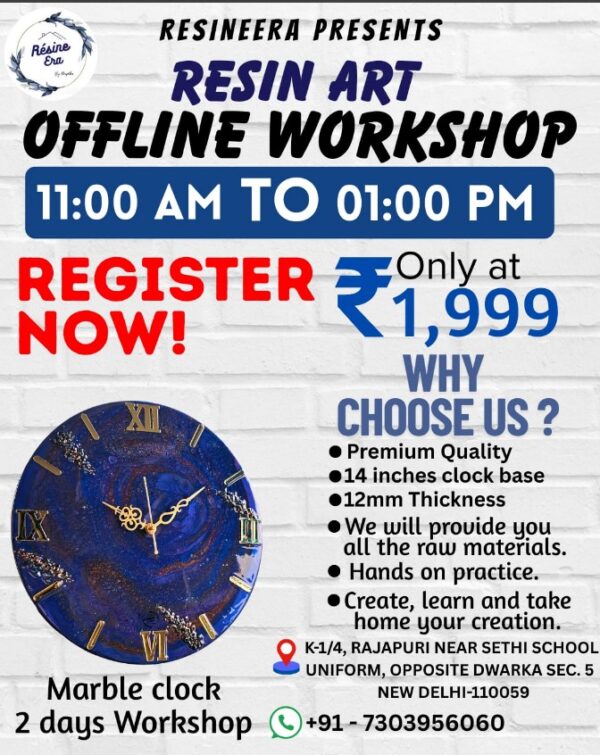 Resin Art Workshop Mother's Day Special | By Résine Era - Rajapuri, New Delhi - Image 3