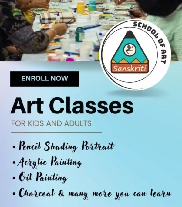 Kids Art Summer Camp | Flat10% Off| By Sanskriti School of Art | Pitampura