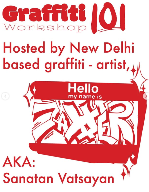 Graffiti Workshop | By Attic 77 | G.K - II, New Delhi - Image 2